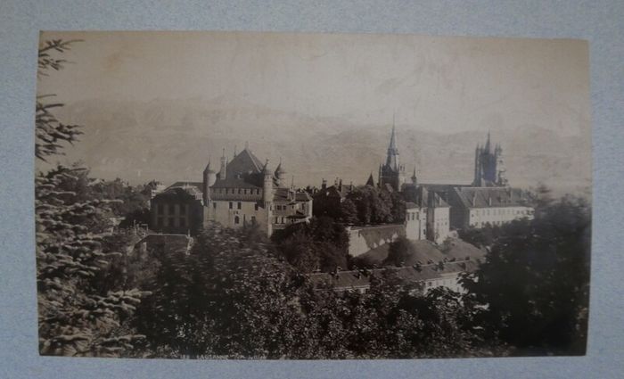 Victorian Photograph Album Photo Card Album  Antique Cabinet Card Photographs Photos ITALIA 21 Page 42 Photos
