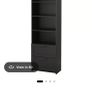 Ikea Brimnes Bookcase Black Image 4