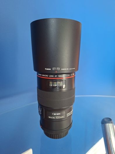 Canon EF 100mm F2.8L IS USM Macro Camera Lens