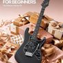 Smart Electric Guitar with Built-in DSP Effects, 4 Presets, USB-C OTG Recording, Headphone Output, Alnico Pickups w/Coil Split, Carbon Fiber Body, Gig Bag, Strap, Cable & Picks Image 8