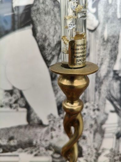 Vintage Brass Candlesticks x 2