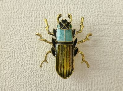 Beetle Brooch Pin