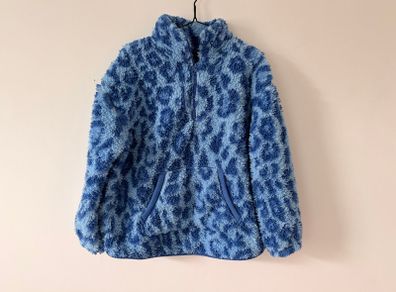 Dunnes Leopard Print Fleece Blue Size M