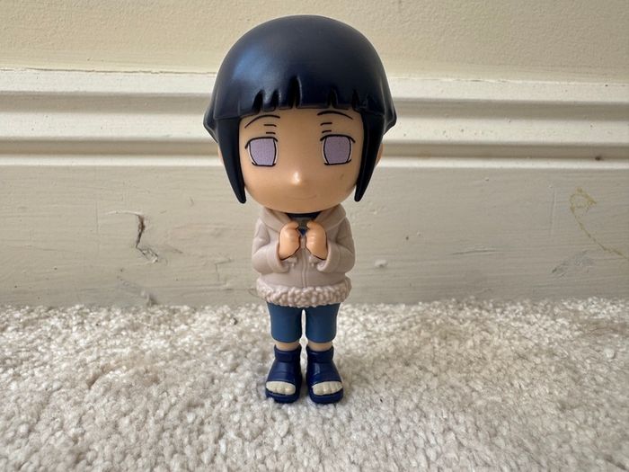 Burger King Naruto Hinata Hyuga Toy Ninja Anime Manga Action Figure approx. 9 cm. Used Please see photos