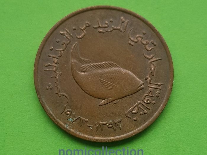 United Arab Emirates 1973 year coin.