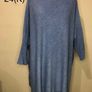 Blue woolly jumper (size 24) Image 8
