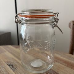 Food storage glass