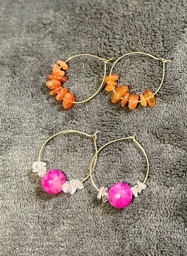 Handmade Crystal Earrings