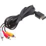 New 1.8m AV RCA Composite Cinch Cable for Sega Dreamcast Console #602 Image 2