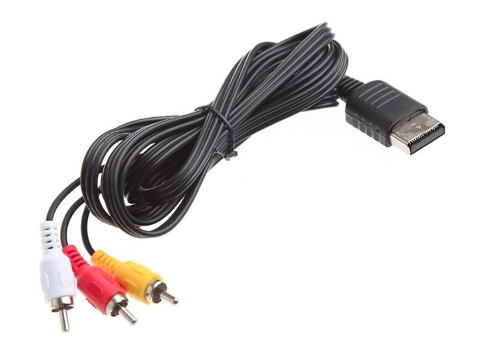 New 1.8m AV RCA Composite Cinch Cable for Sega Dreamcast Console #602