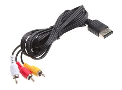 New 1.8m AV RCA Composite Cinch Cable for Sega Dreamcast Console #602