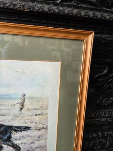 Limited edition print of Gordon Setter