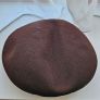 Vintage 1960s 1970s Kangol ladies chocolate brown beret hat Image 3