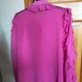 Bnwt Zara Pink Frilled Blouse Xs Image 2