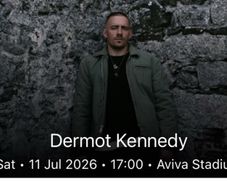 Dermot Kennedy 11th July Aviva