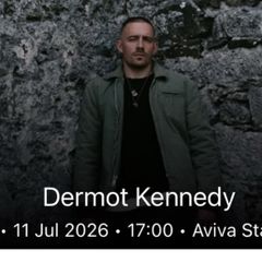 Dermot Kennedy 11th July Aviva