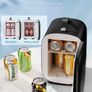Mini Fridge Portable, 5 Liter/6 Cans Small Fridge Cooler & Warmer, Quiet, DC/AC Power, Cmpact Mini Fridge for Bedrooms, Office, Skincare, Car, Travel, Black Image 2