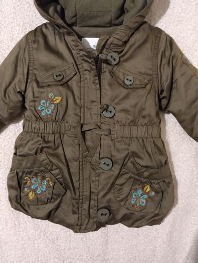 Next Fleece Lined Hooded Jacket