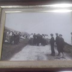 a old photo of connemara galway  people