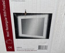 LED mirror 50x70 cm
