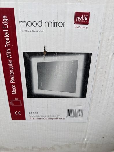 LED mirror 50x70 cm