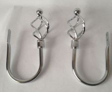 Metal Decorative Curtain holdbacks Tie backs hook