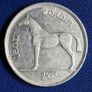 Eire 1940 Half Crown Silver Coin Image 3