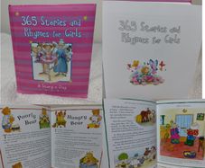 365 Stories and Rhymes for Girls Hardback book