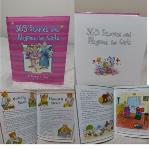 365 Stories and Rhymes for Girls Hardback book