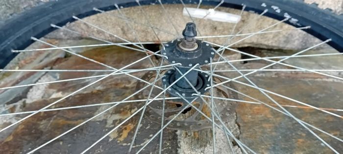 26 Inch Front Disc Wheel