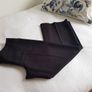 Pinstripe 29" Leg Black Trousers - Size12 Image 5