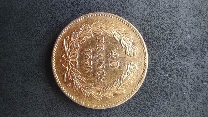 Gold coin 40 Francs