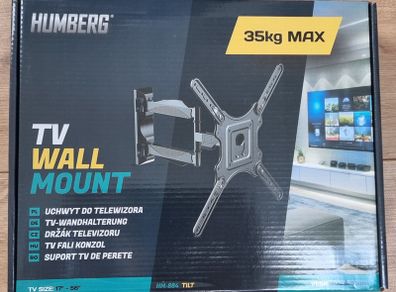 TV Wall Mount Bracket Arm Tilt Swivel 17-56"