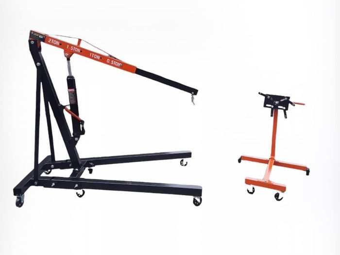2 Ton Engine Crane & Engine Stand bundle