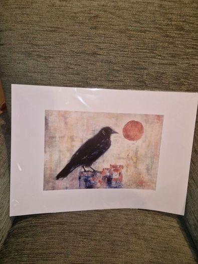 Imelda Bradley print - The Crow