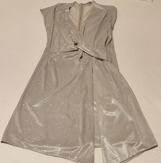 Silver sparkle dress . Size 10