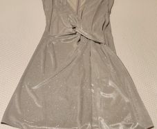 Silver sparkle dress . Size 10