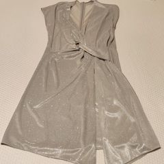 Silver sparkle dress . Size 10
