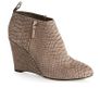 Clarks plus Lorenzo Ocean Grey Suede wedge booties Image 2