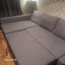 Ikea Grey Corner Sofabed with storage Image 4