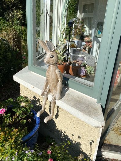 Rustic Wooden Hare