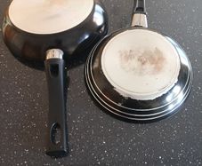 Two frying pans
