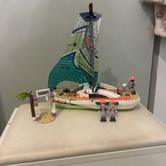 lego friends boat