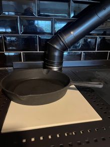 Solid Cast Frying Pan