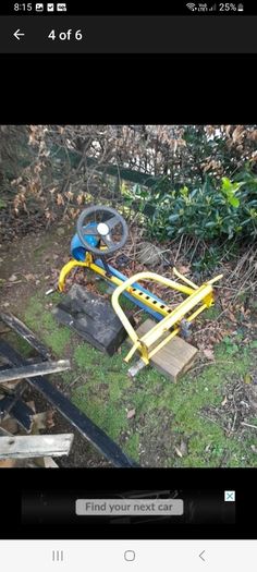 scrap metal collected