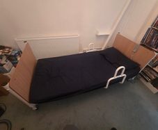 Hospital Bed (Electric) with pressure relieving mattress
