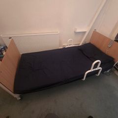 Hospital Bed (Electric) with pressure relieving mattress