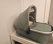 Uppababy Carrycot (Bassinet) V2 in Emmett (Green)