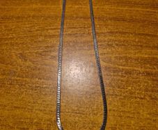 Vintage Silver Tone V Necklace