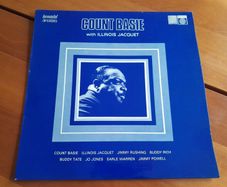 Count Basie With Illinois Jacquet. Jazz Lp. Vinyl. Record. Album.